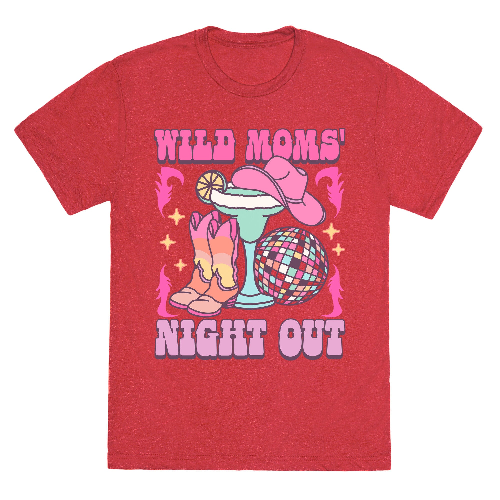 Wild Moms Night Out Unisex Triblend Tee